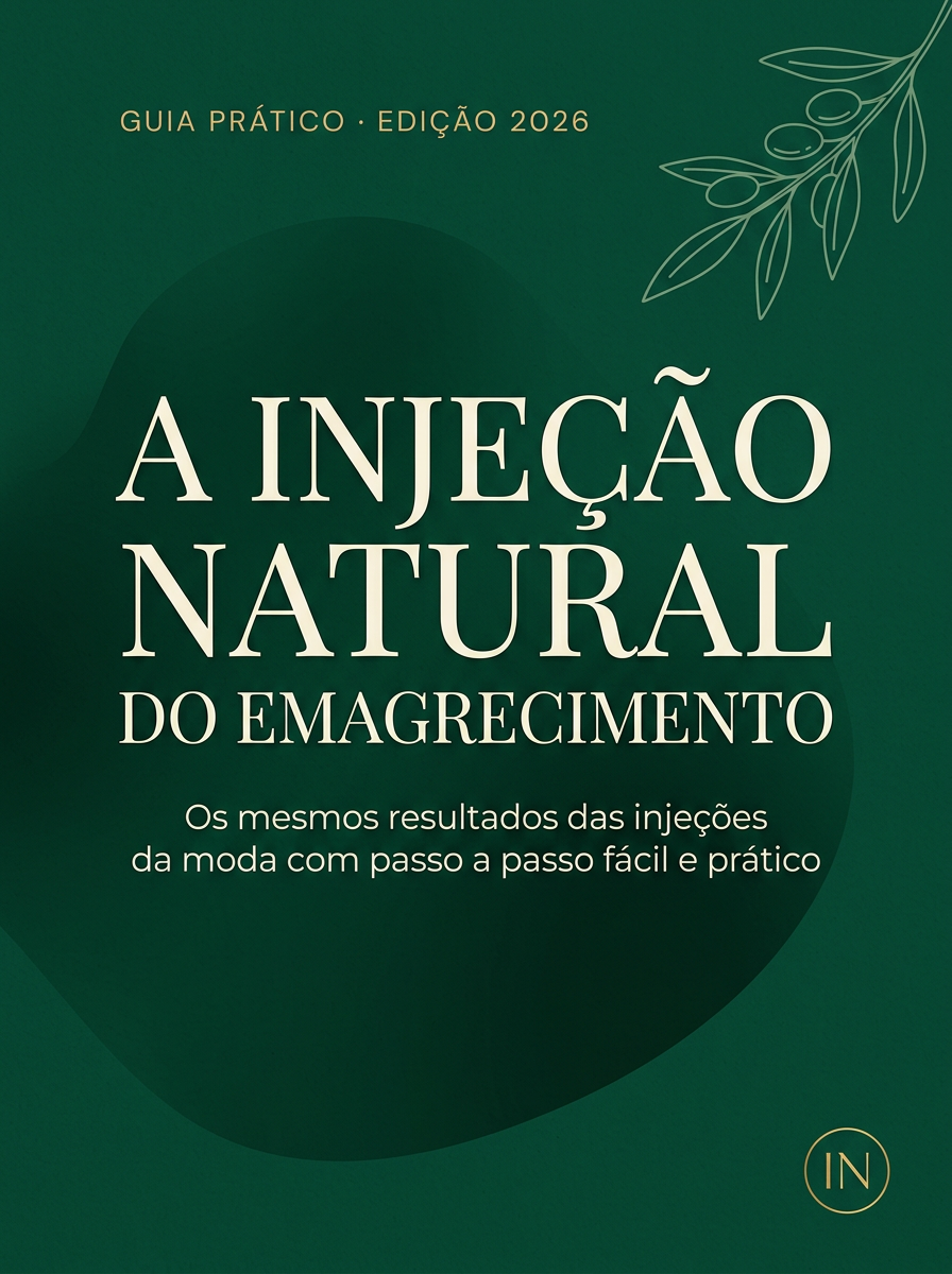 Capa do e-book A Injeção Natural do Emagrecimento